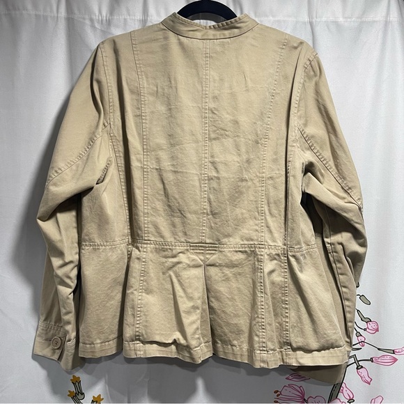 Vintage Venezia Khaki Jacket - Size 14/16 - Picture 6 of 14